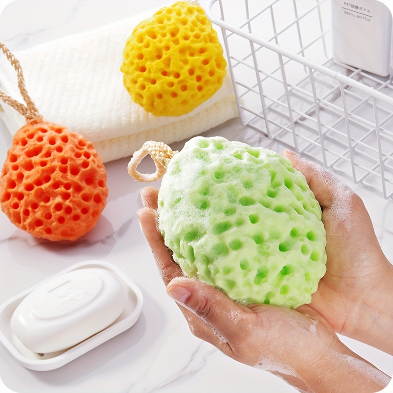 

Extra-large Hydrophilic Bath Sponge - Soft, Gentle Exfoliating Shower Scrubber For & Skin Care