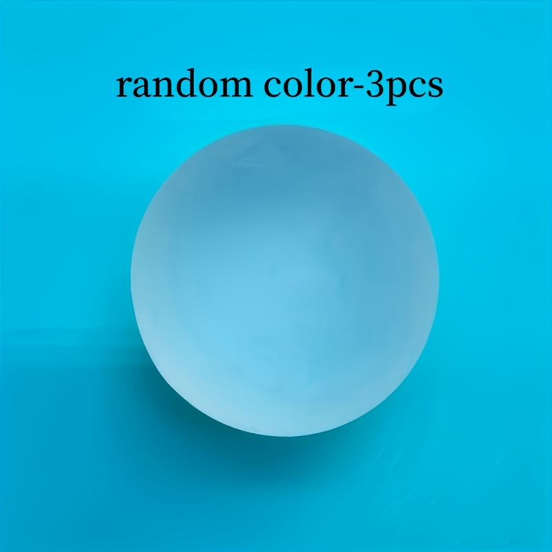 Image of 3pcs Colorful Squeeze Balls: Soft, Slow-rebound Toys – Ideal For Office Desks, Collectors, And Gifts For Birthdays, Holidays, And Christmas, Gift For Occasions (random Color) Squeeze Toys