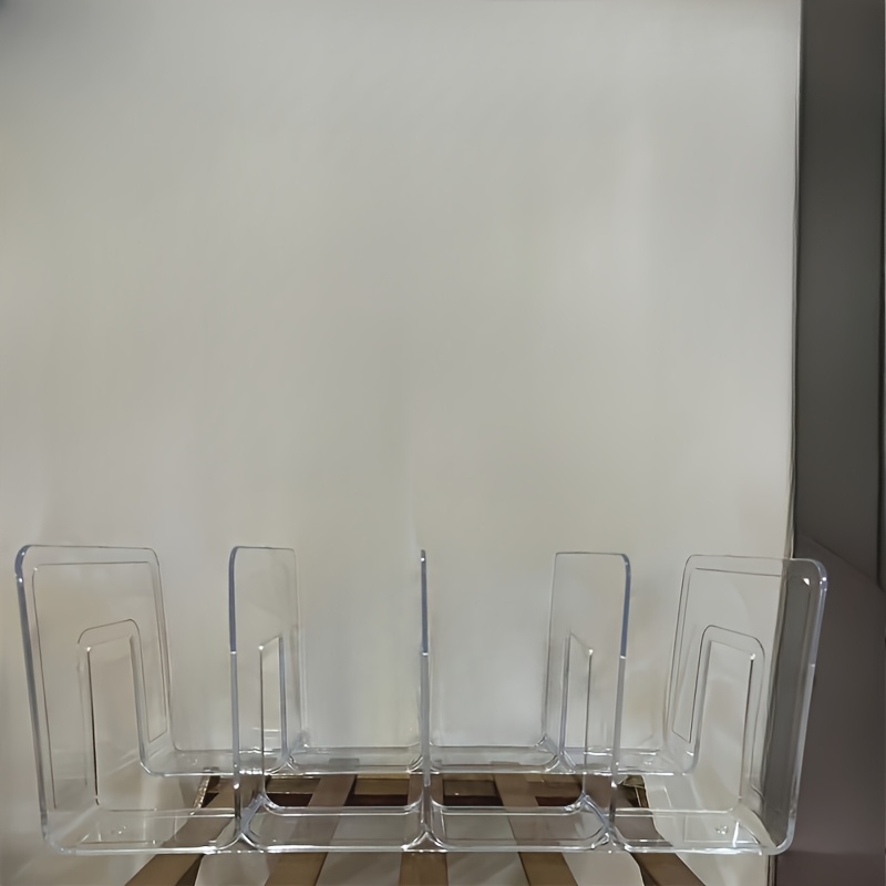 Space- Acrylic Handbag Organizer With 4 Wallet Dividers - Durable Abs Material, Perfect For Closet Organization