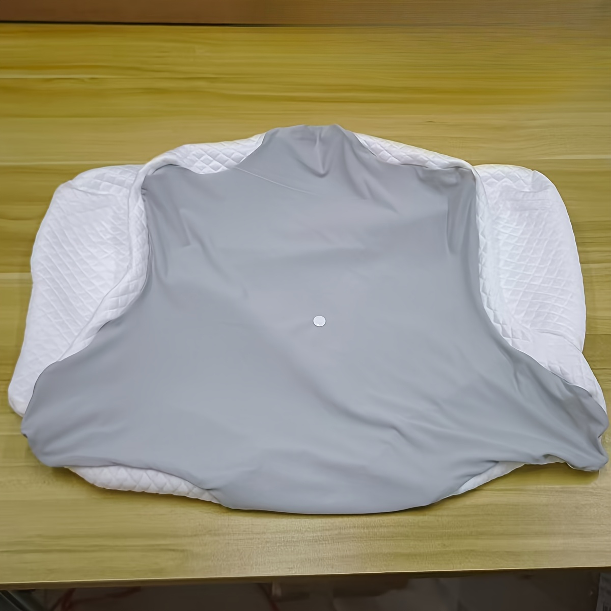 -shaped Pillowcase - Ergonomic Neck Support, Soft & Cooling, Machine Washable, Light -friendly Fabric, Perfect For Sleep, Ideal For Cervical Pillows
