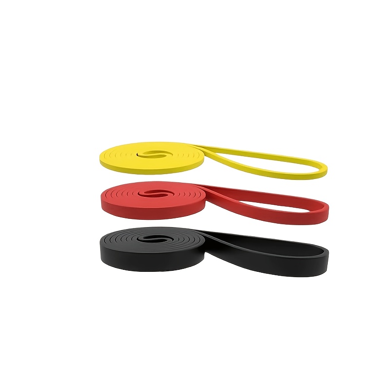 3pcs Set - Yellow + Red + Black Pull-Up Assist Bands