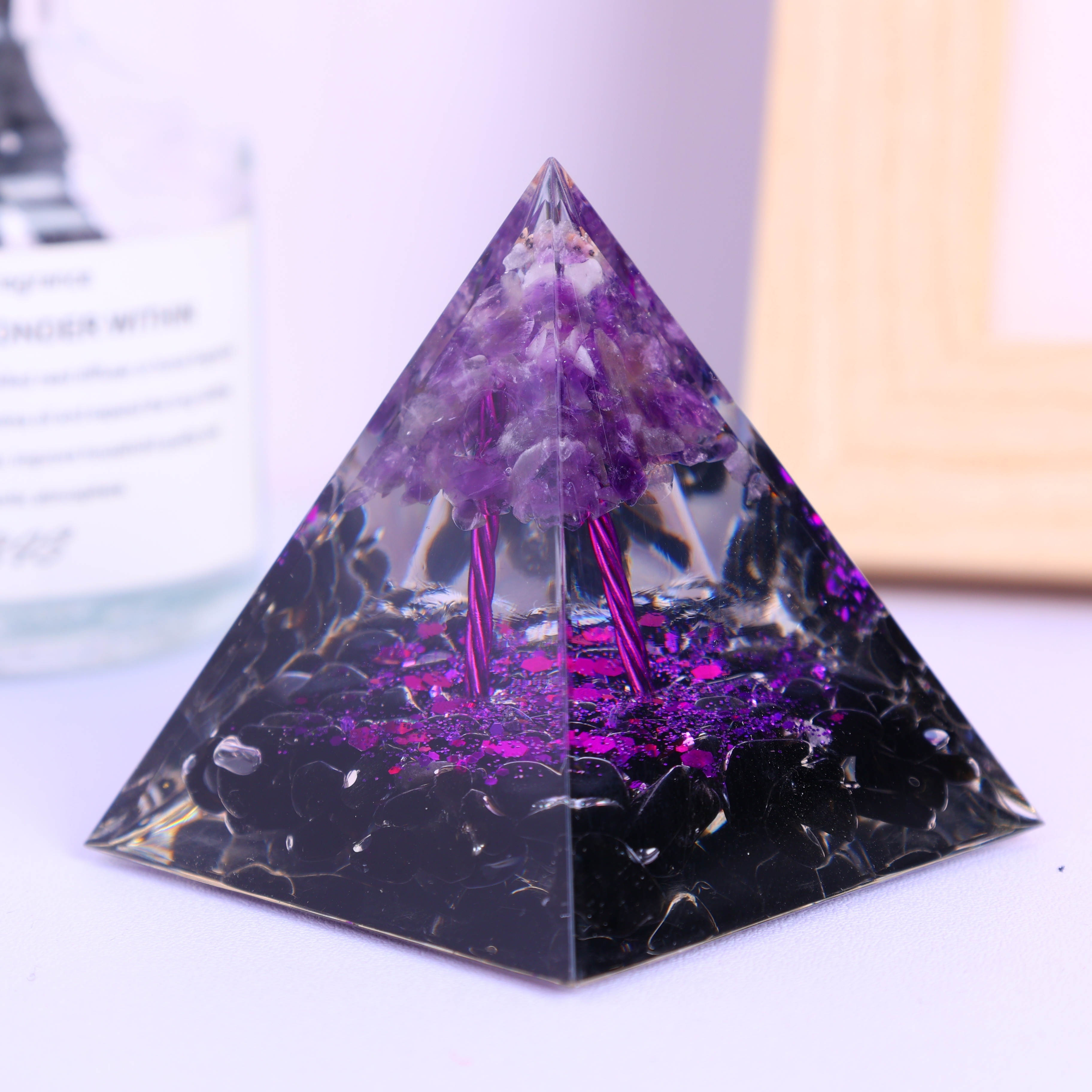 1pc Albero Cristallo Orgone Piramide Generatore Energia - Temu Switzerland