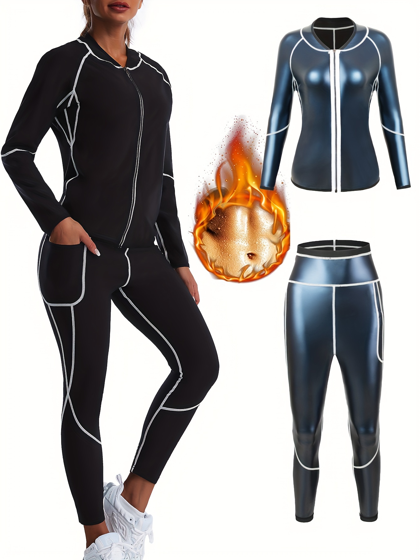 Sauna Suit Combinaison Sudation Intersport Sauna Suit Vetements De