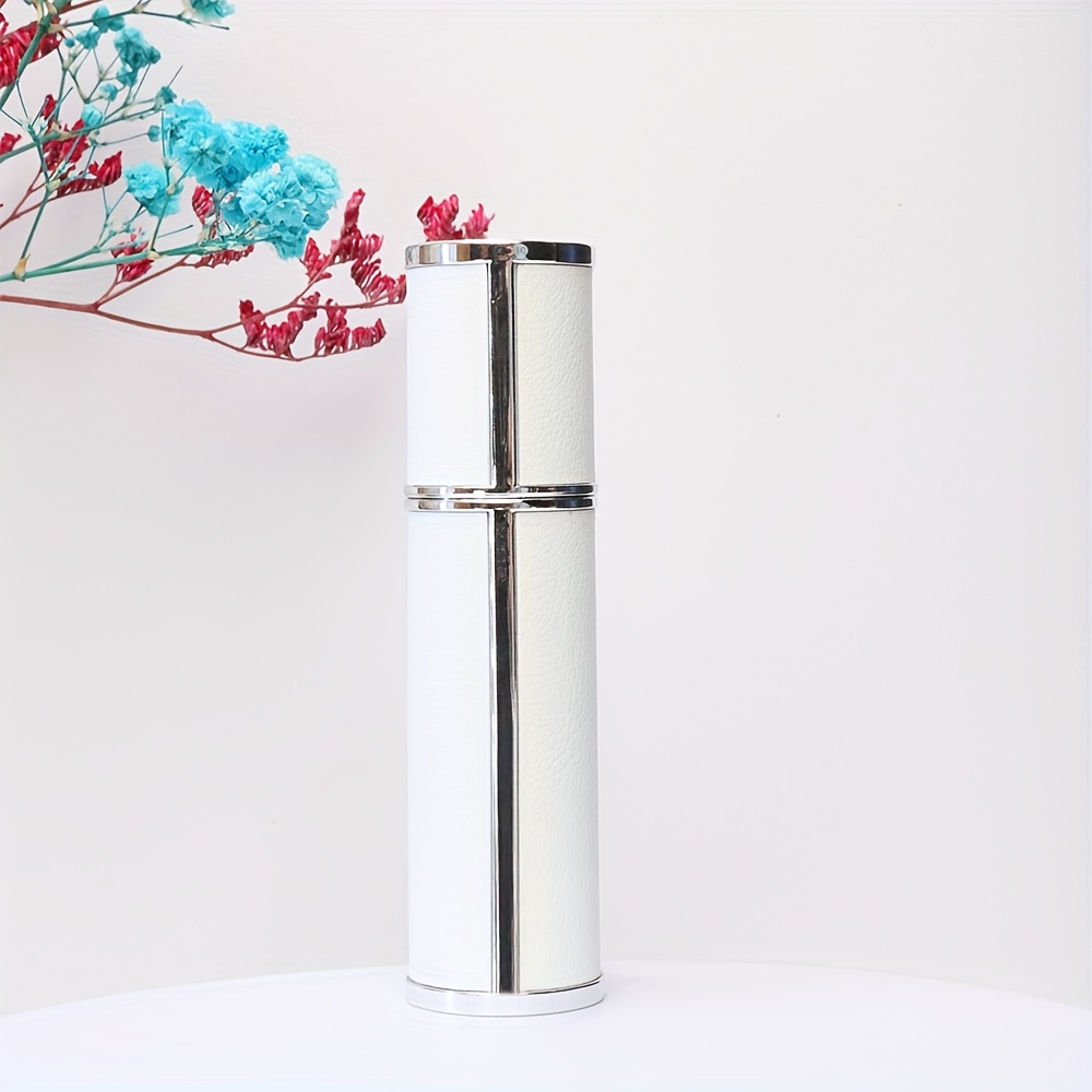 TEMU Leather Perfume Bottle, Perfume Refill Spray Bottle, 5ml Perfume Container, Bottom Refillable Perfume Bottle.