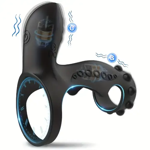 vibrating ring - 3 in 1 silicone, 10 vibration , rechargeable battery, g-spot and stimulator, silicone couple toy, male and female , - health & household - Temu vibrating ring - 3 in 1 silicone, 10 vibration , rechargeable battery, g-spot and stimulator, silicone couple toy, male and female , - health & household - Temu