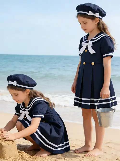sailor dress girl sold on Temu Mexico sailor dress girl sold on Temu Mexico