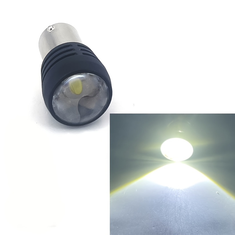 TEMU 1156 Ba15s P21w 7506 Led Reverse Light With Buzzer, Xbd Led Backup Lamp With Audible Warning , Wide Voltage Non-polar Car Reverse Bulb, , 1pc,
