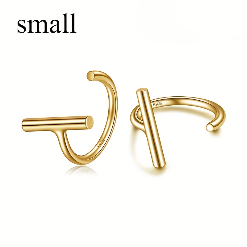 Tiny 925 Sterling Silver Hypoallergenic Stud Earrings