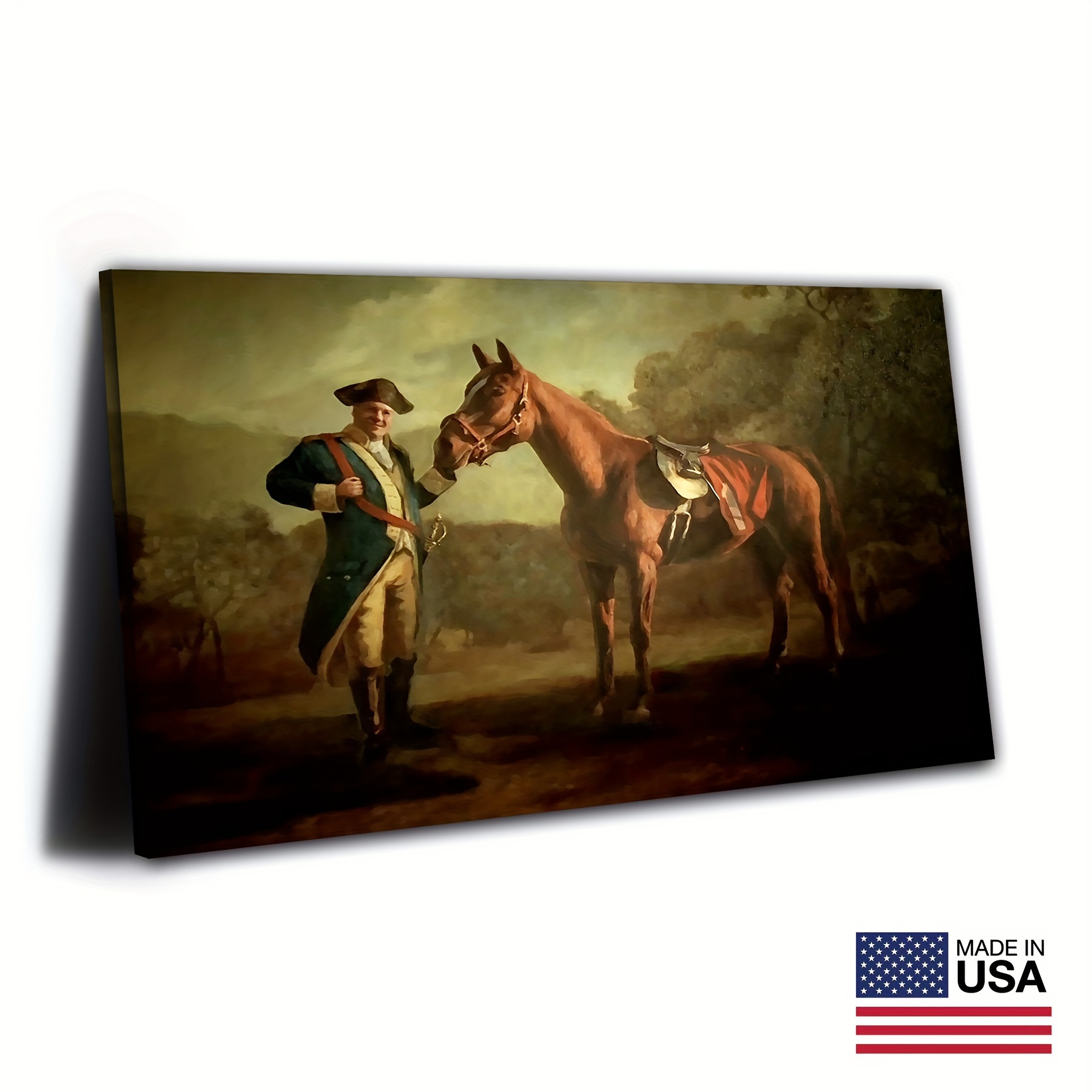 

Napoleon Tony Soprano And Pie- Horse Poster Canvas Pictures Print Wall Art Modern Family Picture Canvas Paninting For Living Room Bedroom Decor, Canvas Frame