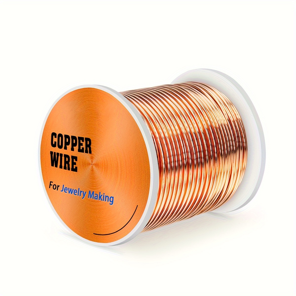 

1 Pound Spool Of 16 Gauge Soft Copper Wire, 127 Feet - Ideal For Jewelry Making & Crafts, Copper For Gardening Projects, 16 Awg, , Copper Jewelry