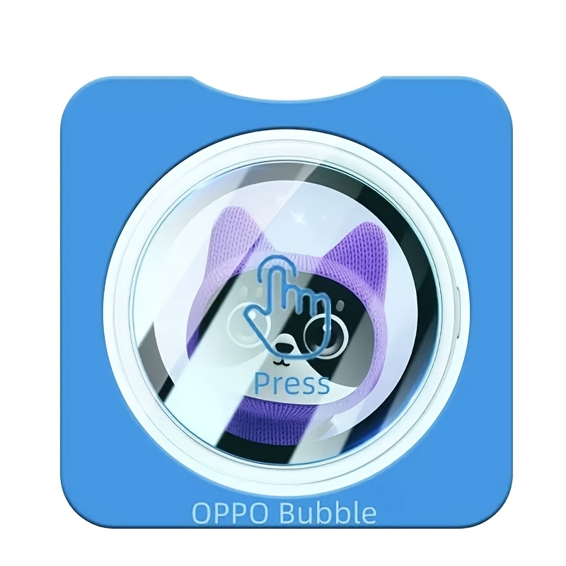OPPO Bubble Trendy Selfie Screen Positioning Tempered Glass Film