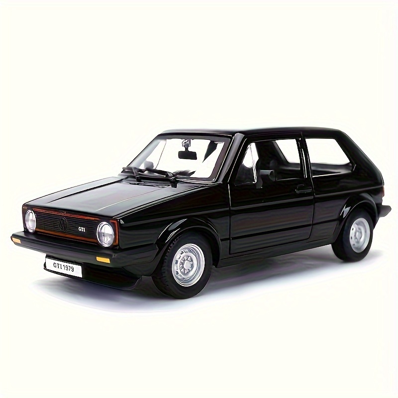 Image of Bburago 1:24 Scale 1979 For Golf Mk1 - Diecast Alloy Classic Sports Car Model, Weather-resistant, Push Action, Collectible Toy For