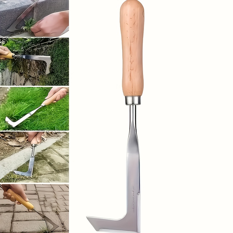 

1 Set, Weeder, Weeder Tool, Steel Manual Weeder, L-shaped Weeder Shovel, , Weeder , Suitable For , Driveways And , Courtyards, Schools