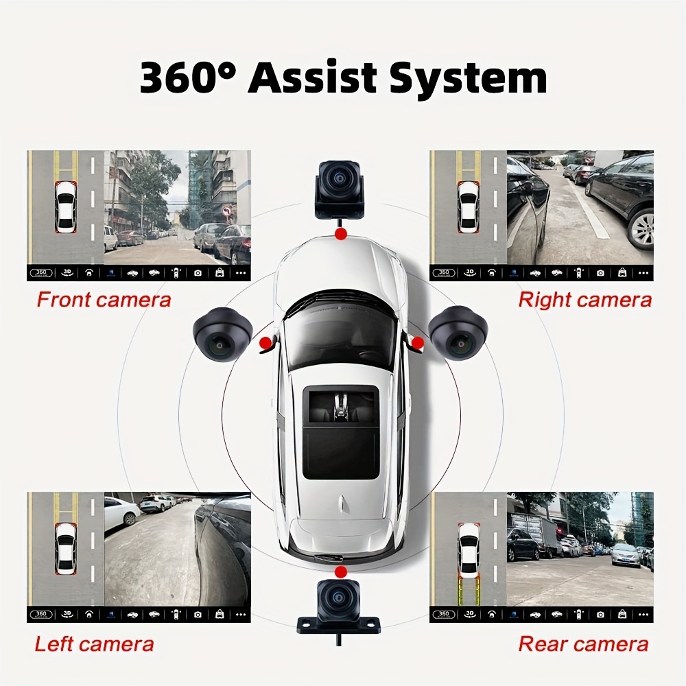 

The Car Features A 360° Night Vision Camera, Supporting Ahd720p And 1080p, Compatible With -based Car Radios, And Serves As A Backup Camera For Vehicles, Without Battery