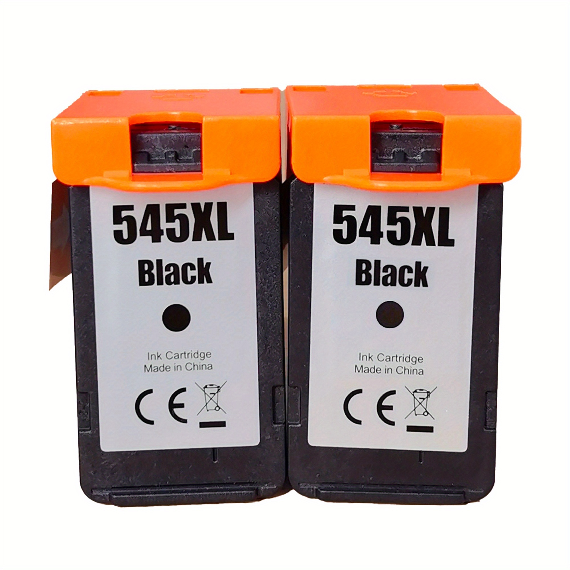 Image of 545xl Ink Cartridges Multipack Replacement For 545 Xl Printer Ink Black For Ts3150 Mg2550 Mg3050 Tr4550 Ts3350 Ts3355 Mg2550s Mg2450 Mx495 Ip2850 Printers, 2 Pack