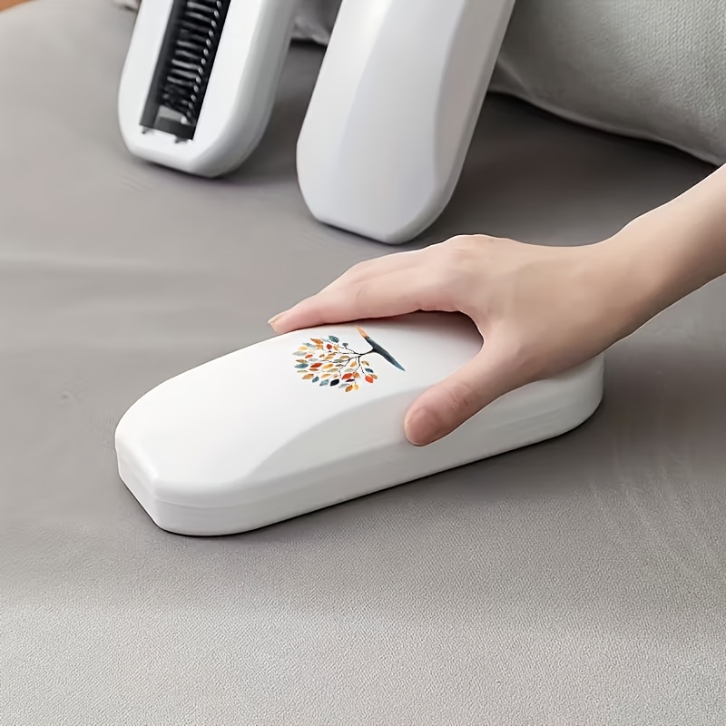 TEMU 1 pz Spazzola Depilatoria Motivo Albero Foglia Colorata Portatile Riutilizzabile Spazzola Rimozione , Pulitore Manuale di e per Vestiti Tappeto