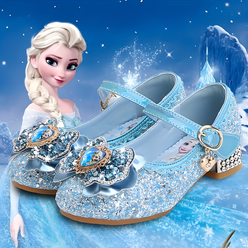 Prinses Elsa Hoge Hakken Schoenen - Zachte Zool