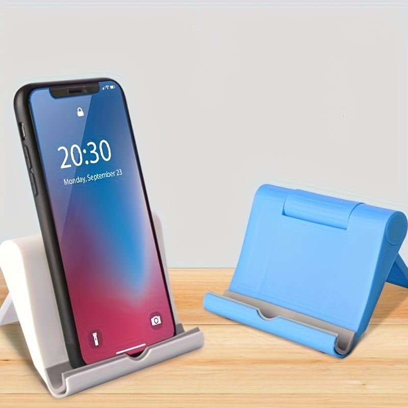 

1pc Multi Color Phone Holder, Foldable Mobile Phone Stand, Perfect Gift For Birthday Travel