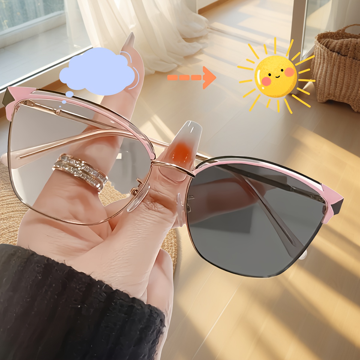 Accesorios Lentes De Mujeres Lentes De Sol Corazón Accesorios Para