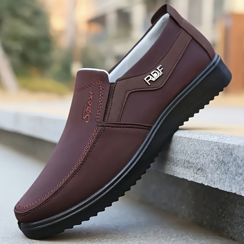 mens fashionable slip on sneakers lightweight non slip round toe sports shoes for     low   upper with   sole ideal for hiking casual walking and everyday   everyday   shoes casual slipon shoes  