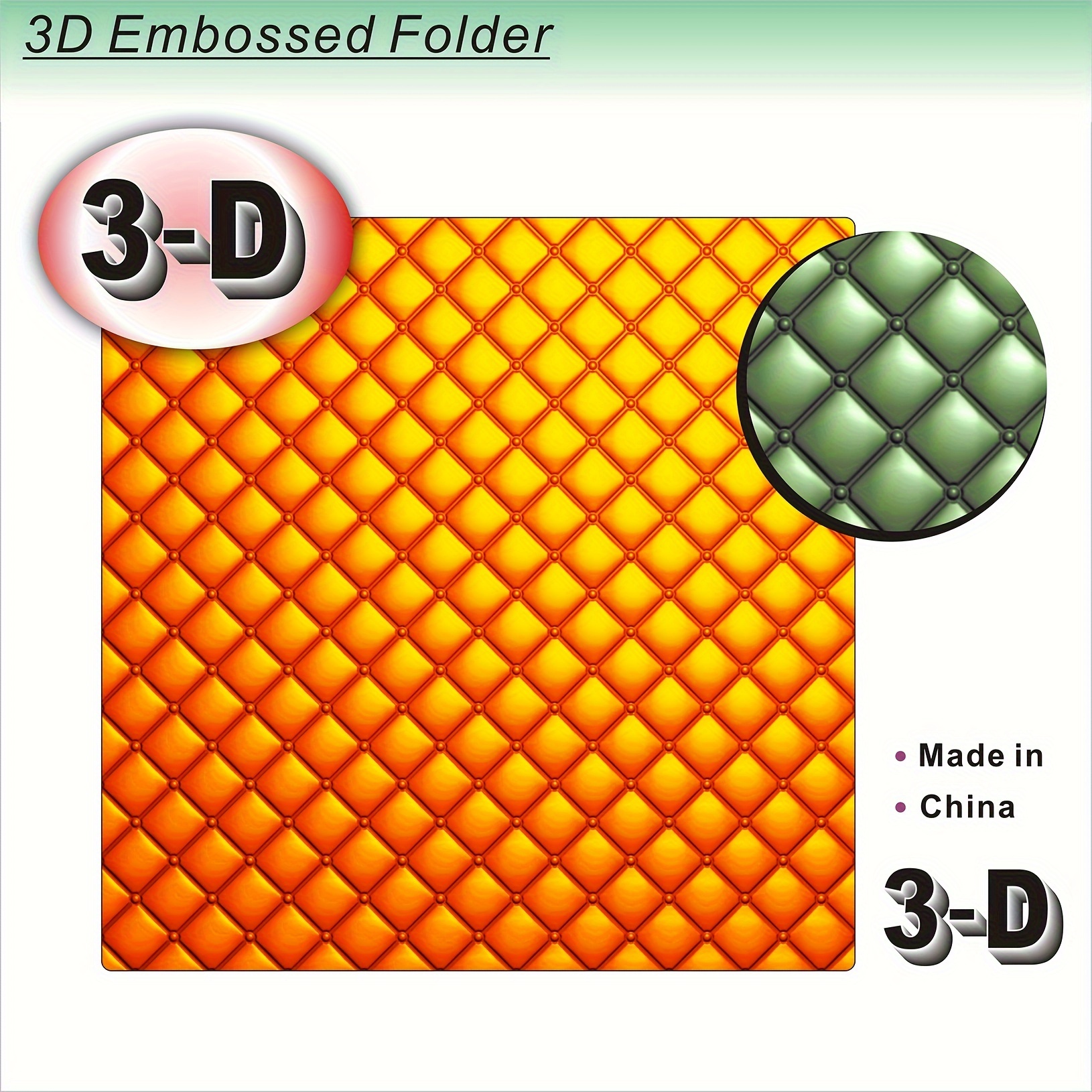 

3d Quilt Pattern Plastic Embossing Folders For Diy Scrapbooking, Card Making, And Crafts - Transparent Birthday Theme Embossing Folders Set - Embellishment Tools