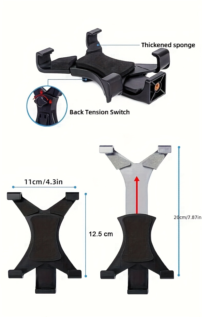 Tripod Mount Adapter With 1 4 Screw Holder Tablet Stand Ipad Holder Compatible Tablet Cell Phone