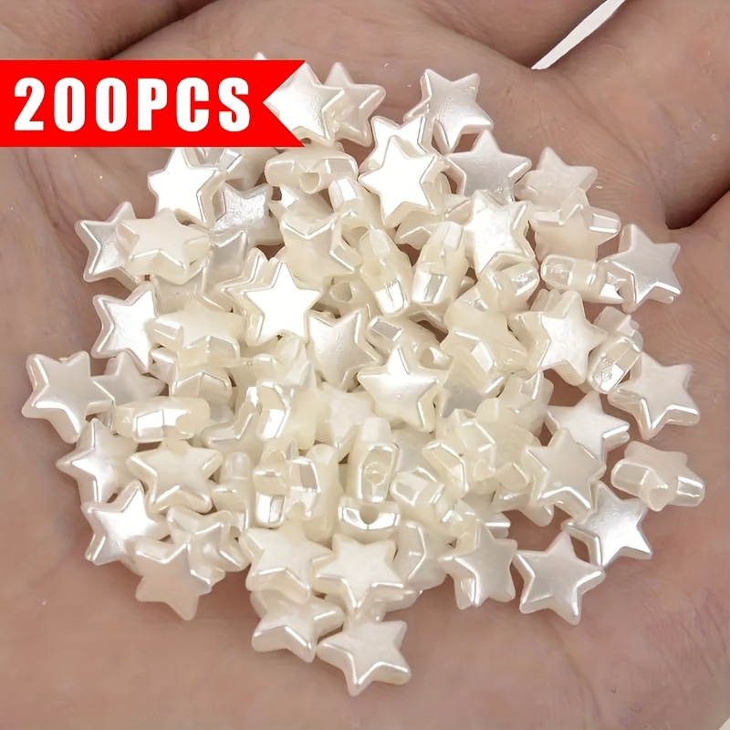 200pcs Of And Off--shaped Beads For Jewelry Making And Crafts
