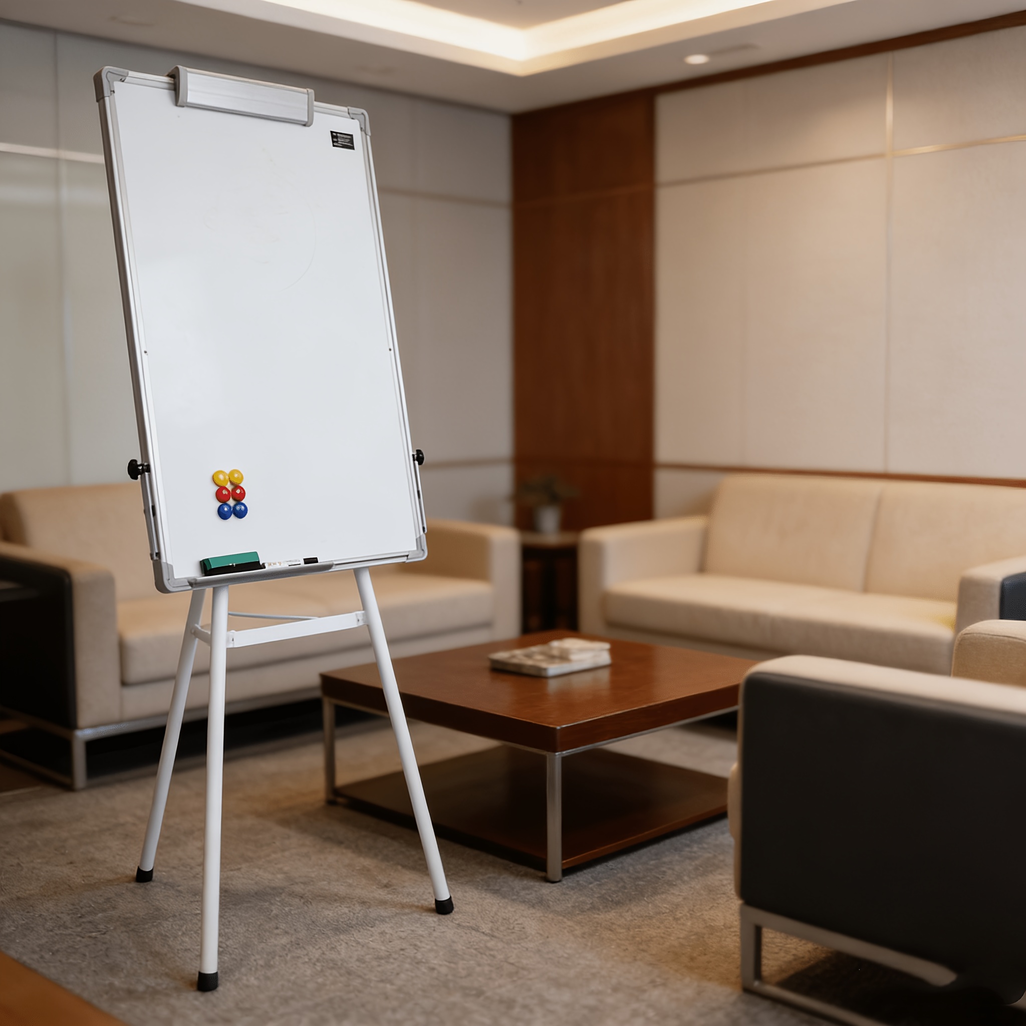 90x60cm Magnetic Whiteboard Easel Stand, Height Adjustable Dry Erase Board With Stand, Large Aluminium Frame Presentation Board, Flipchart Standing Writing Board For Office/home/teaching White