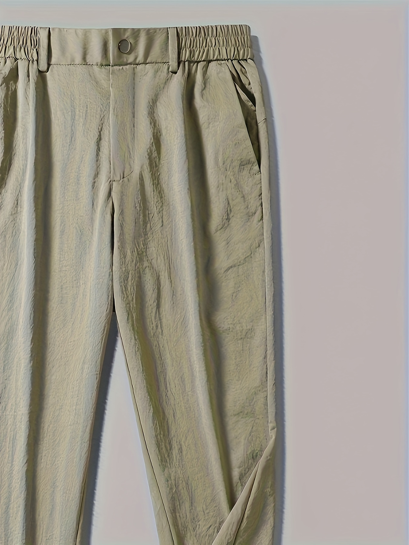 men's plus size classic straight leg golf pants breathable Temu