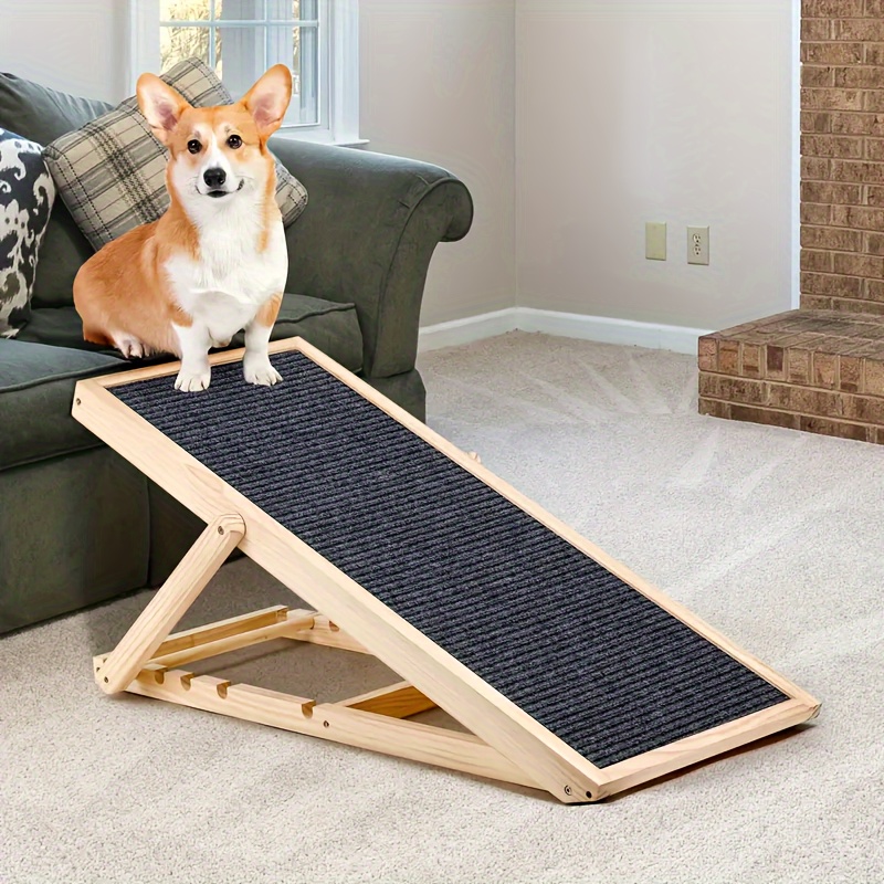 

Dog Ramp For Bed Car Ramp Folding Pet Ramp Dog Stairs Cat Ramp Portable Dog Step