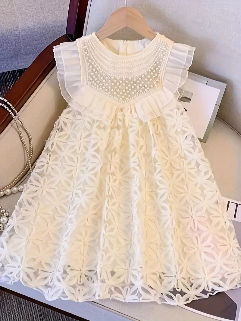 girls 2025 new princess dress suitable birthday dress beaded - Temu girls 2025 new princess dress suitable birthday dress beaded - Temu