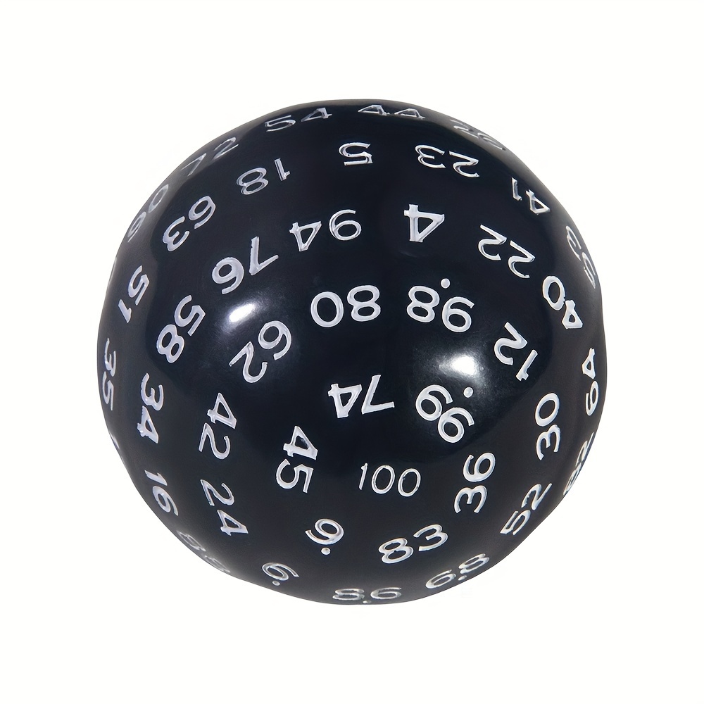 100-sided Dice, D100 Dice, 100-sided Cube, D100 Gaming Dice, Colored 100-sided Cube