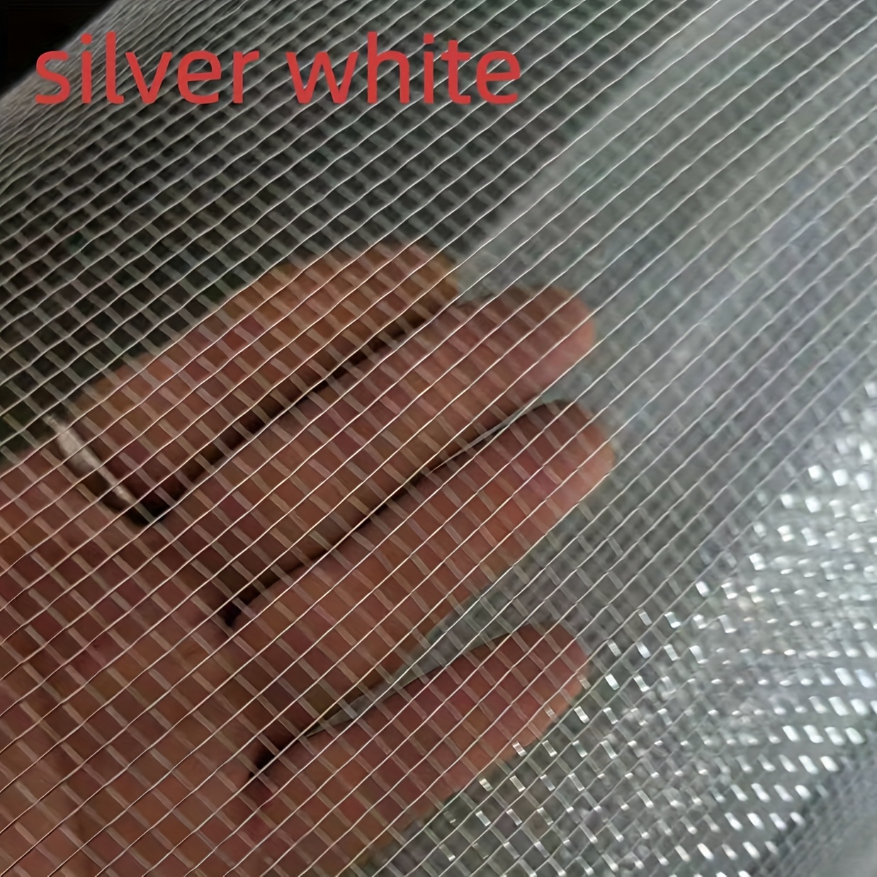 Image of A Roll Of Mesh Measuring 39 Inches By 140 Inches Manually Bent Into Any Shape. Malleable, Cut , And Is Suitable For Artistic Installations, Wedding Decorations, Parties, Lighting