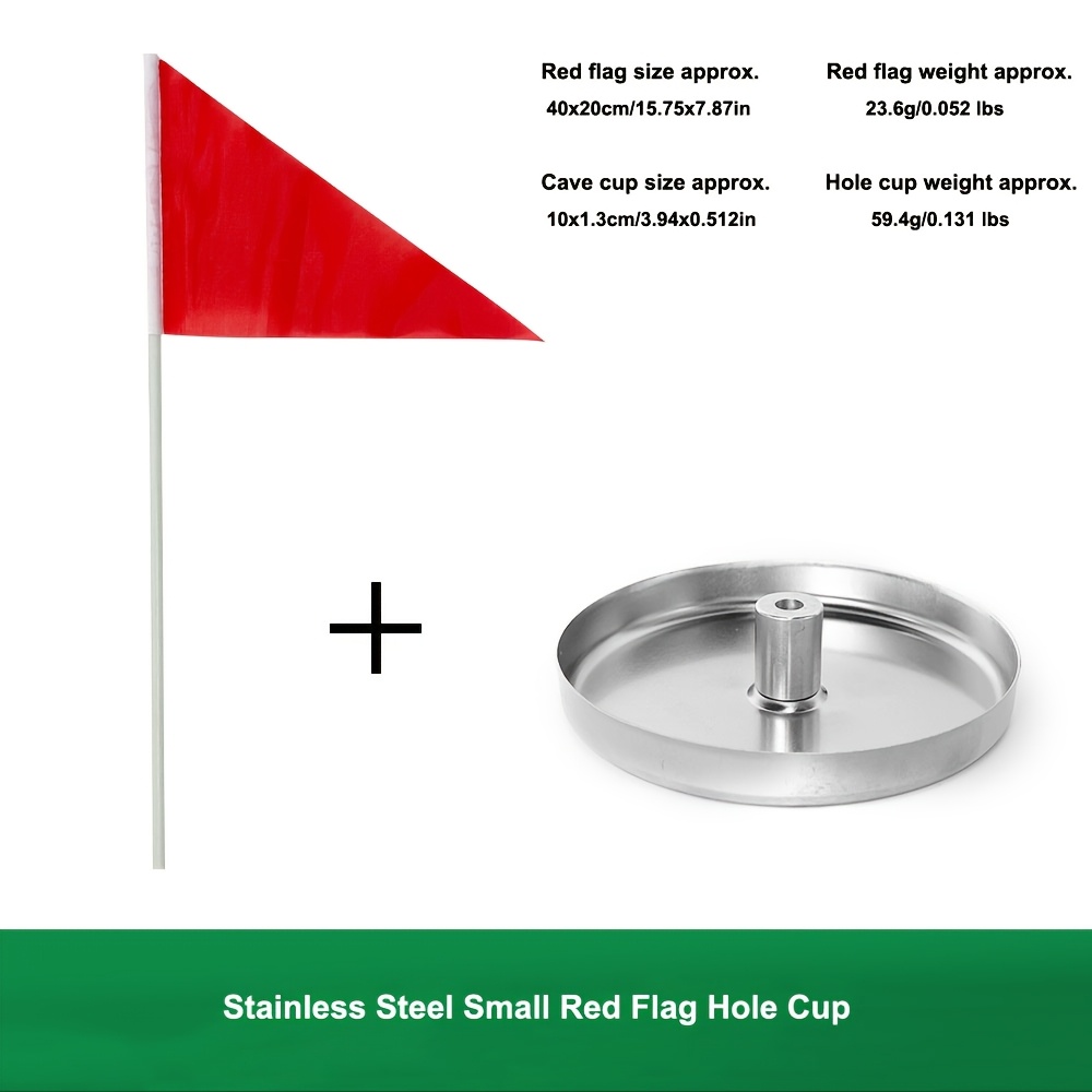 TEMU Golf Stainless Steel With , Metal Putting Cup, Durable And Resistant To Breakage, Non-deformable, Designed For Golf Green Practice, Model Xy1012