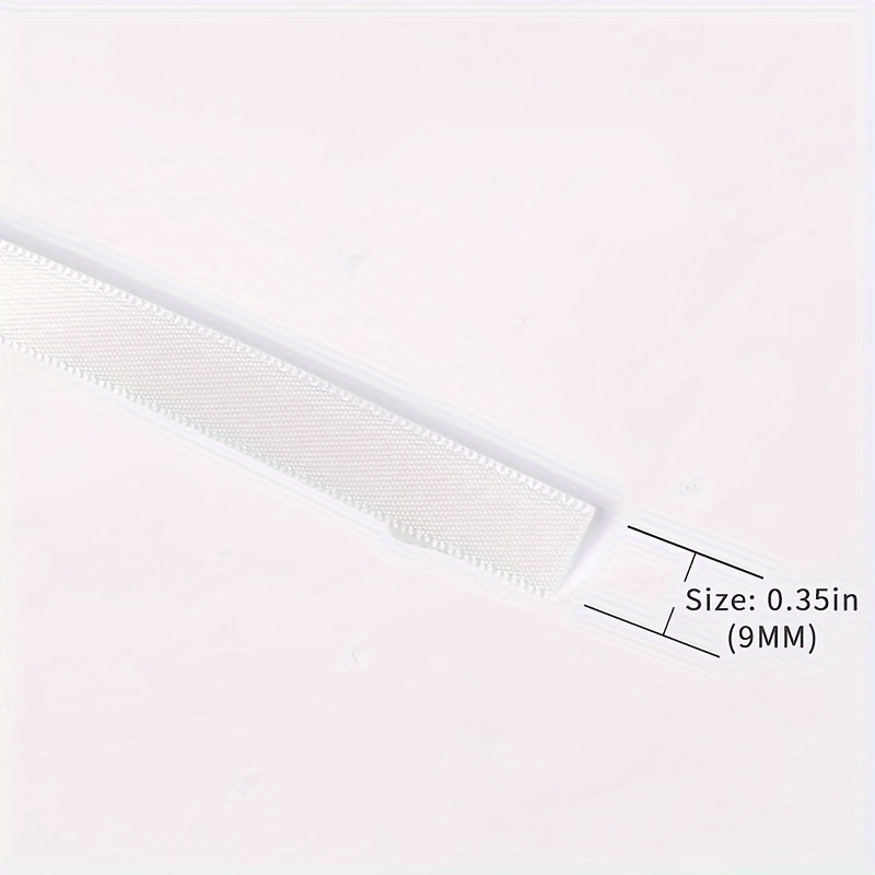 1 Set,vintage White Solid Double Faced Satin Ribbon (0.35 Inch*), Gift Wrapping, Crafts, Bow Making, Flower Bouquet, Wedding Decor, Hair Accessories