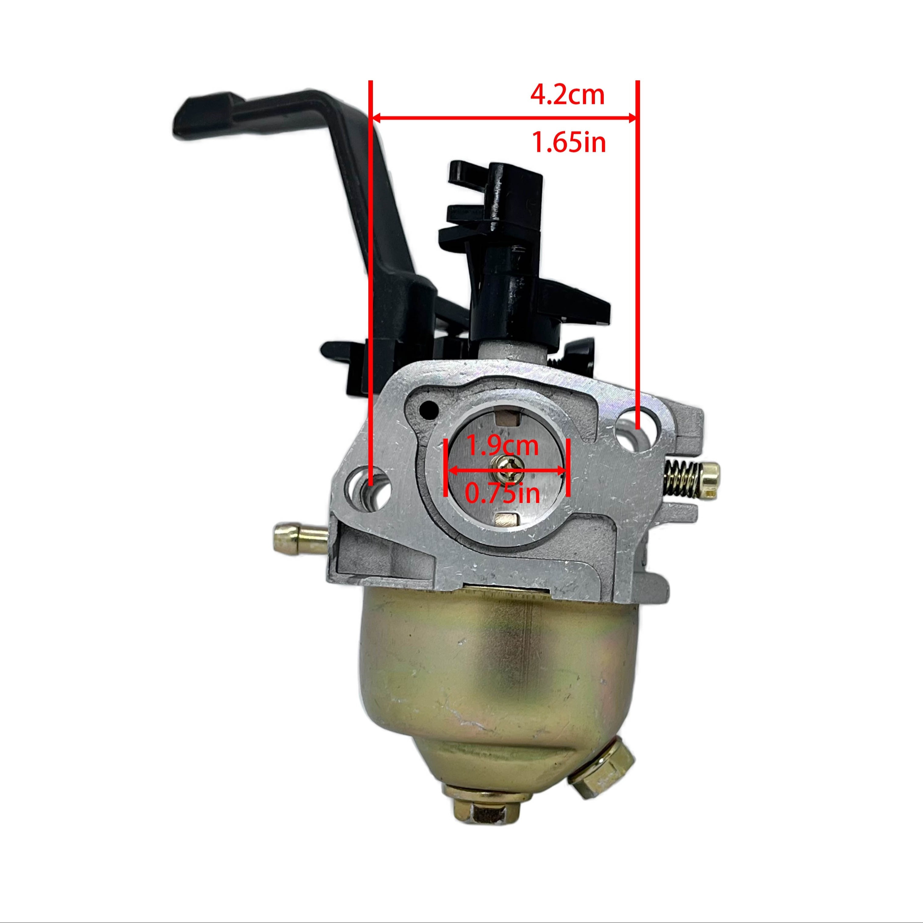 

Carburetor Carb Fits For 168f 170f Gx200 2kw 3kw 5.5hp 6hp 6.5hp Manual Generator Spare Parts