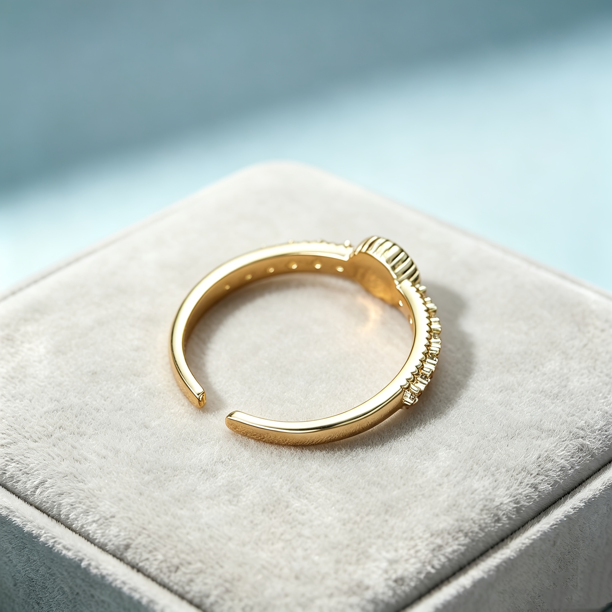Demon Eye Adjustable Opening Temperament Band Ring