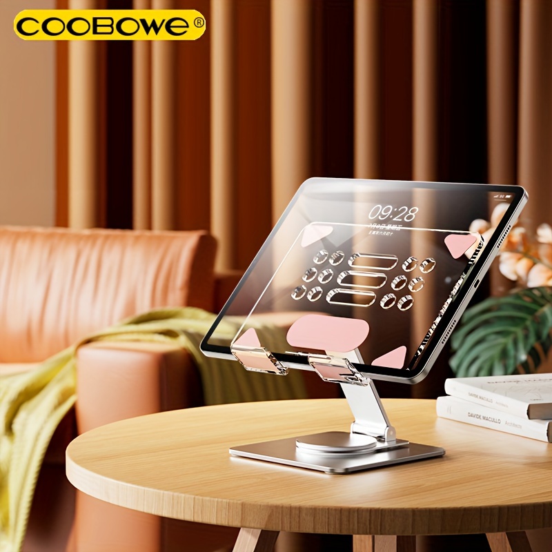 Soporte de brazo ajustable para tableta, montaje en mesa y cama, rotación  de 360 °, para teléfono móvil, iPhone, iPad Air Mini Pro, 4-13 pulgadas