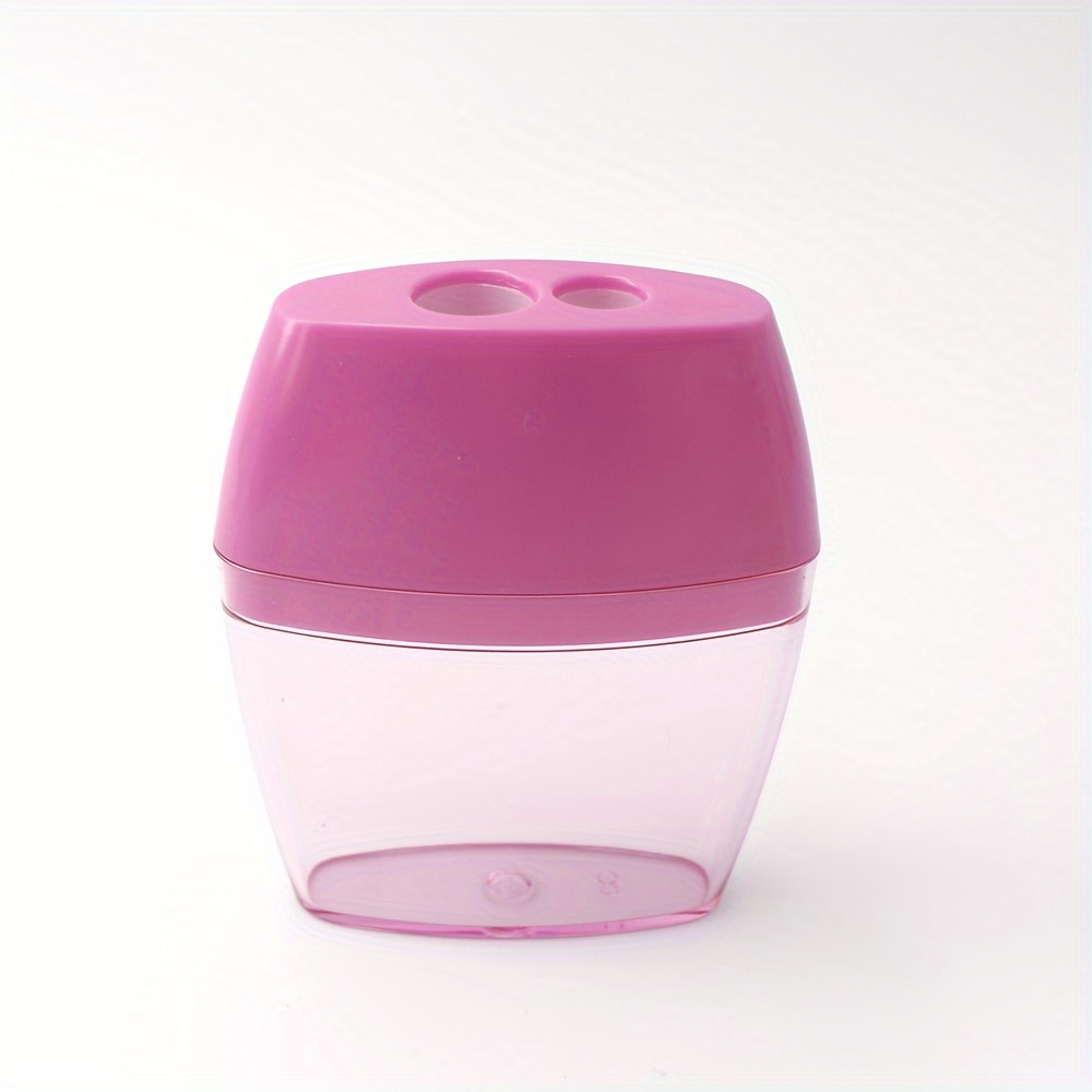 Large-capacity Dual-slot Manual Pencil Sharpener - Portable, Easy-to-use For Office Supplies
