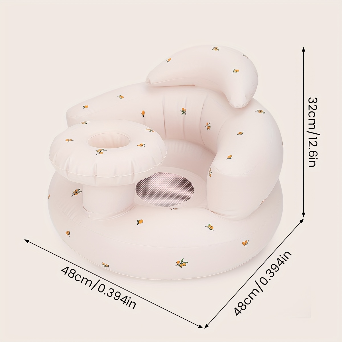 Child Learning Sitting Chair, Inflatable Seat Inflatable Sofa, Baby Learning Sitting and Standing Practice Training Seat, Child Learning Sitting Cushion, Christmas Halloween Gift