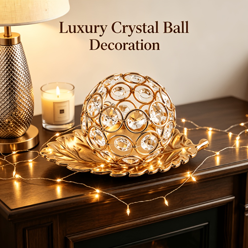 TEMU Metallic Holder With Leaf Design &ndash; Tealight Stand For Wedding Centerpiece, Romantic Dinner, Party & Home Table Decor
