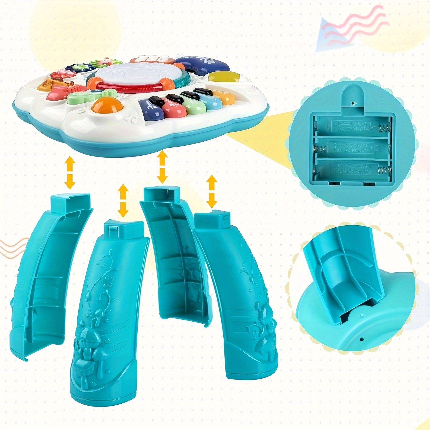 Toddler Musical Play Table