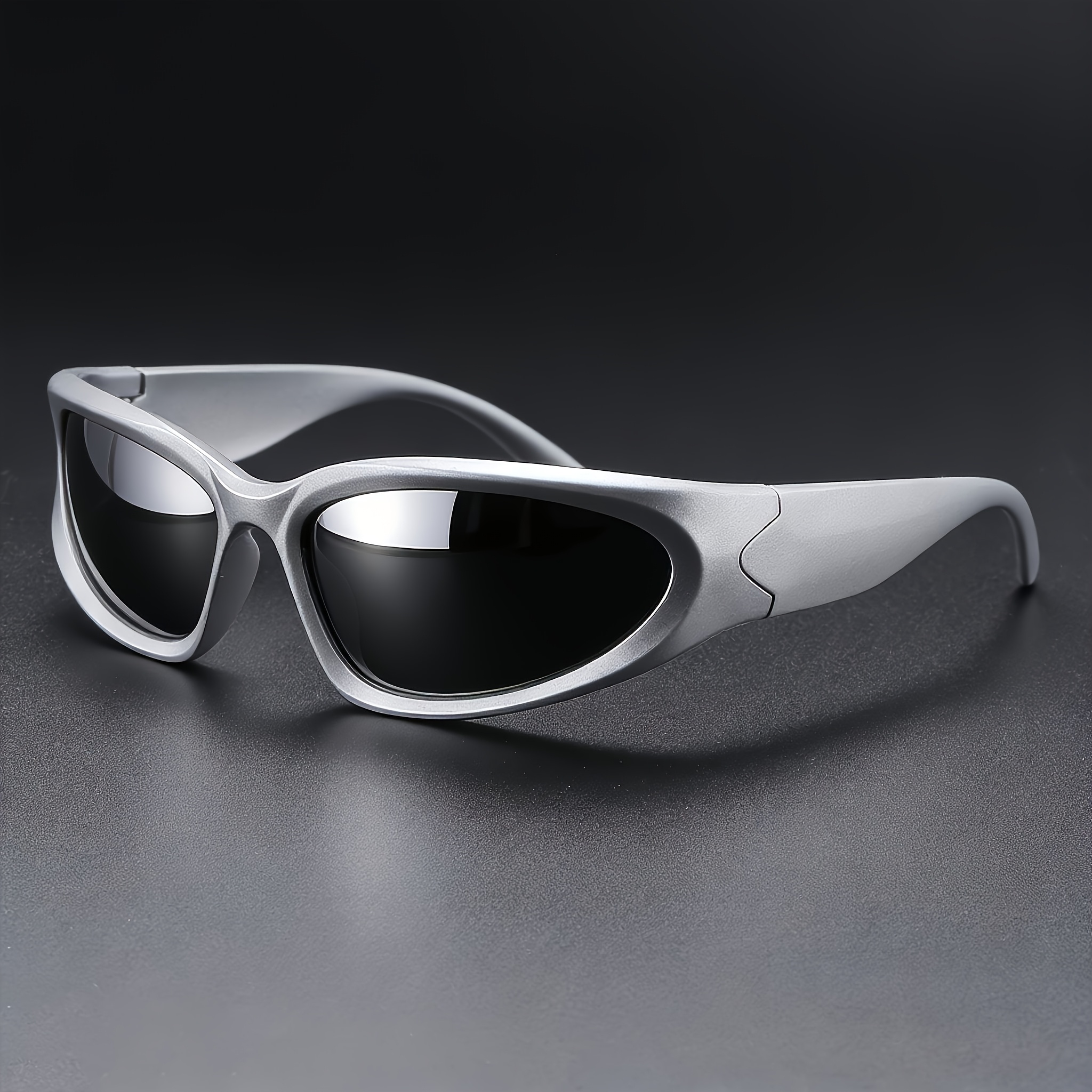 1/3 Set Fashionable Trendy New European And American Y2k Style Futuristic High-end Fashion Eyeglasses, Ins Sunglasses