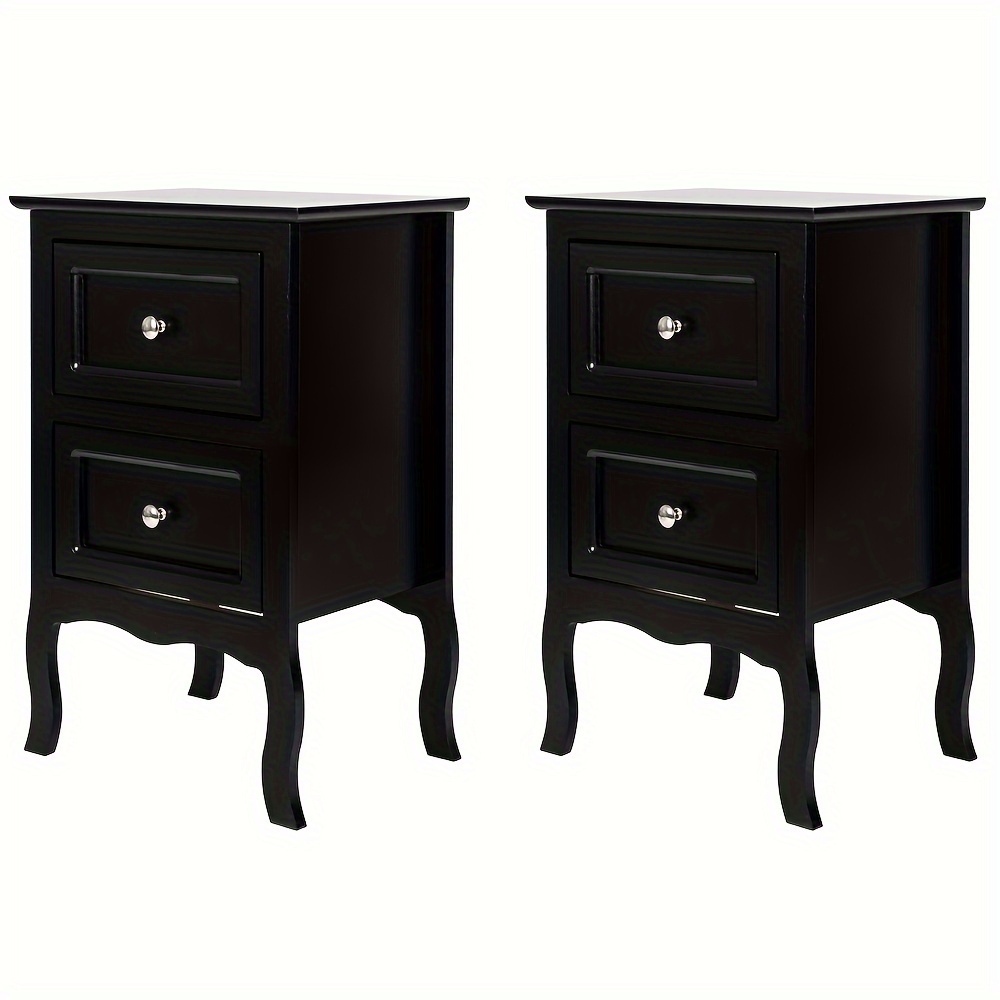 

2pcs Nightstand 2- Tables