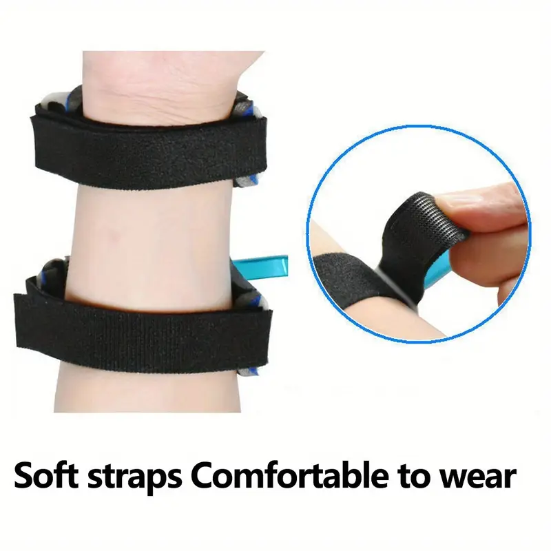 1 adjustable finger exerciser for hand wrist finger fit stainless steel with white grips adjustable levels 10 20cm for recovery prevention hand relax Product details 2