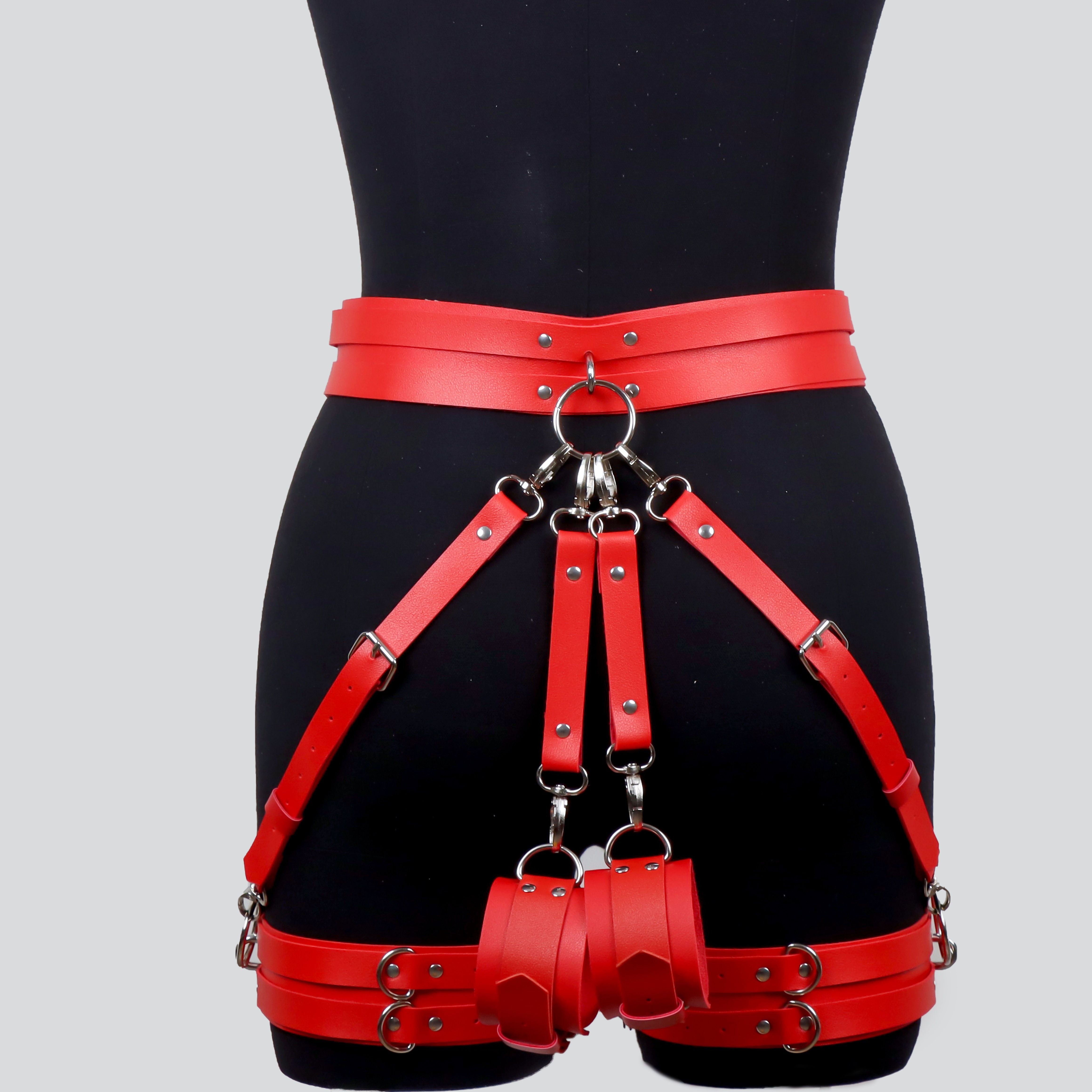 Sexy Hip Garter Belt Punk Waist Harness Body Strap Thigh - Temu Canada