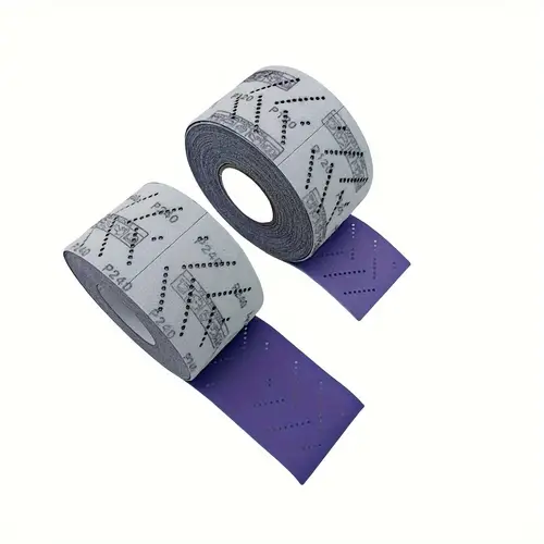 13 1 yard purple ceramic sanding roll with tear resistant fabric dust extraction for sanding compatible with sanding blocks for car polishing wall sanding metal and wood finishing 70mm x 12 finishing versatile sandpaper roll ceramic abrasive