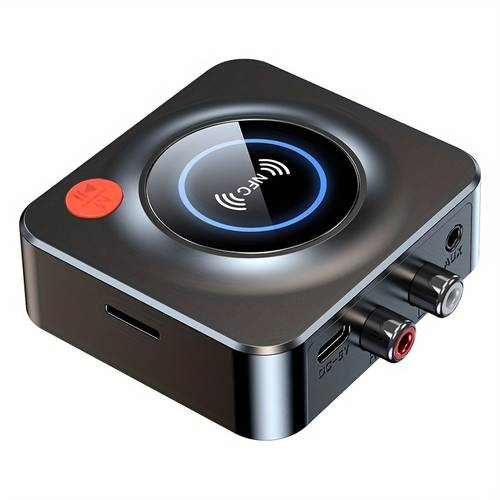 5 1 receiver for home stereo with nfc tf card slot mp3 3 5mm aux rca wireless audio adapter low latency for home stereo systems