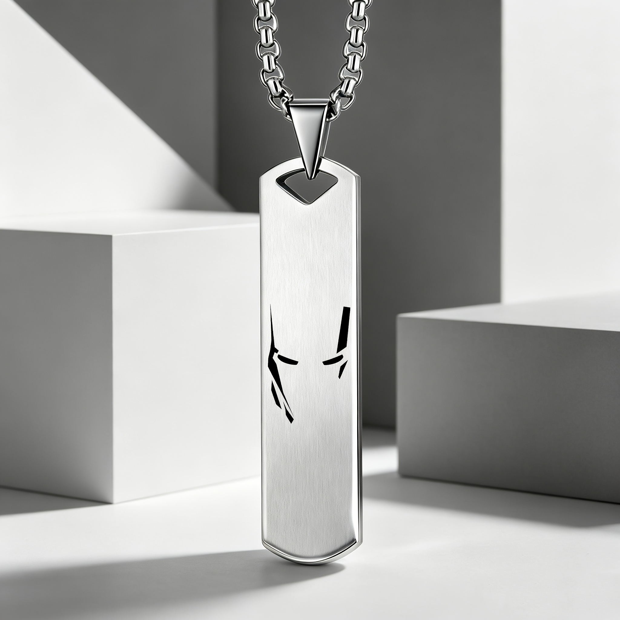 Unisex Handsome Pattern Pendant Necklace