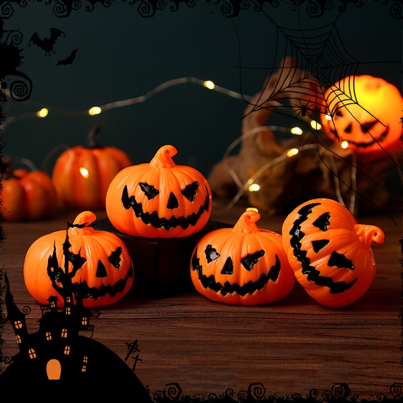 

Set Of 12 Halloween , Halloween Decorations, Decorations, For Table Decorations And Halloween Decorations, , , Up Pumpkins